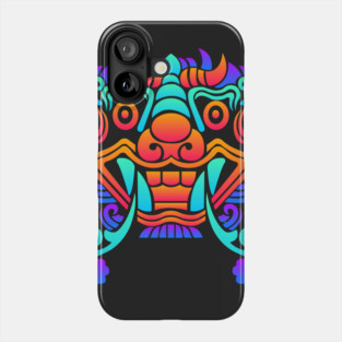 Trippy Psychedelic Rave Chinese Dragon Phone Case