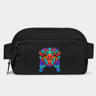 Trippy Psychedelic Rave Chinese Dragon Bag
