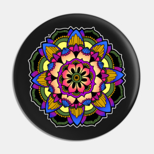 mandala variant 3 Pin