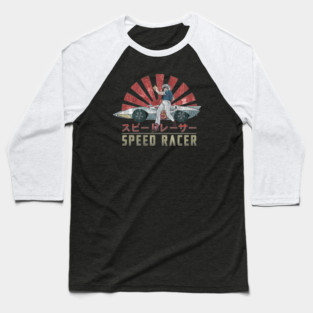 Speed Racer Retro Japanese Baseball T-Shirt