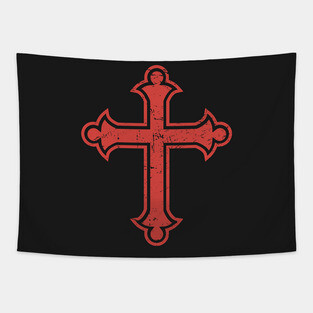 Crusader Cross | Renaissance Festival Design Tapestry