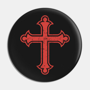 Crusader Cross | Renaissance Festival Design Pin