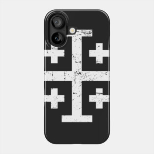 Templar Cross Of Jerusalem | Renaissance Festival Design Phone Case