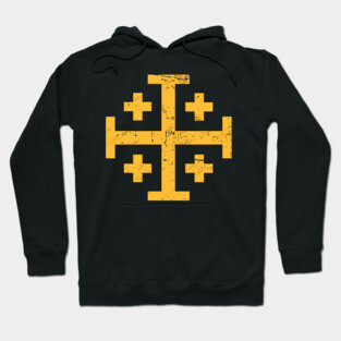 Cross Of Jerusalem | Renaissance Festival Design Hoodie