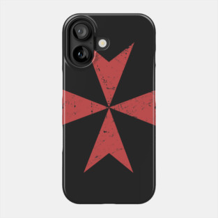 Crusader Maltese Cross | Renaissance Festival Design Phone Case