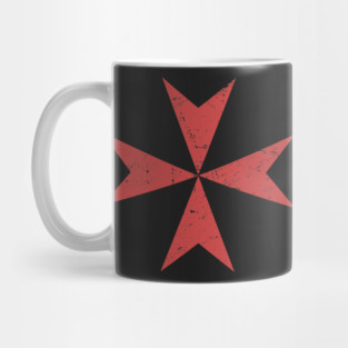 Crusader Maltese Cross | Renaissance Festival Design Mug
