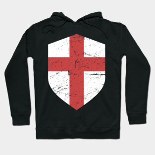 Crusader Shield And Cross | Renaissance Festival Design Hoodie
