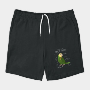 Amazon Parrot Anatomy Shorts