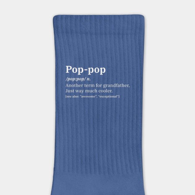 Pop-Pop Definition for Grandpa by creative