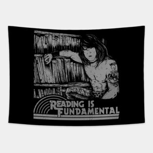 "THE BOOK COLLECTION" Tapestry