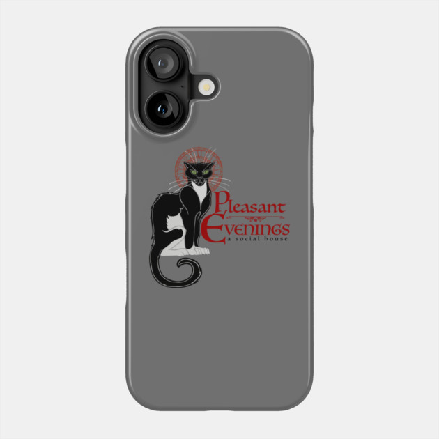 Pleasant Evenings: A Social House Phone Case by Old Gods of Appalachia