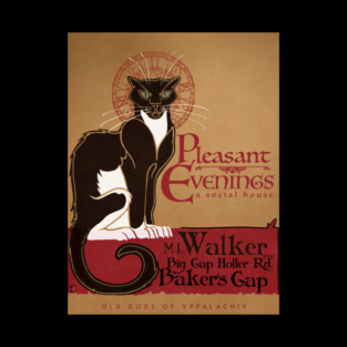 Pleasant Evenings: The Chat's Meow Posters and Art