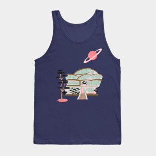 Mid century modern off planet house Tank Top