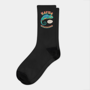 Cultured Chameleon Socks