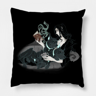 Hades and Cerebus at Home Pillow