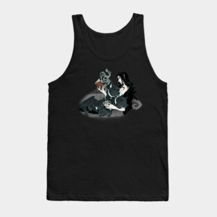 Hades and Cerebus at Home Tank Top