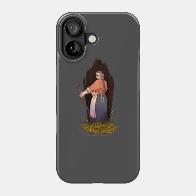 Build Mama a Coffin: Glory Ann Boggs (light text) Phone Case by Old Gods of Appalachia