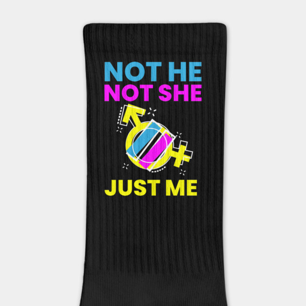 Gender Fluidity Not He Not She Just Me Pride by creative
