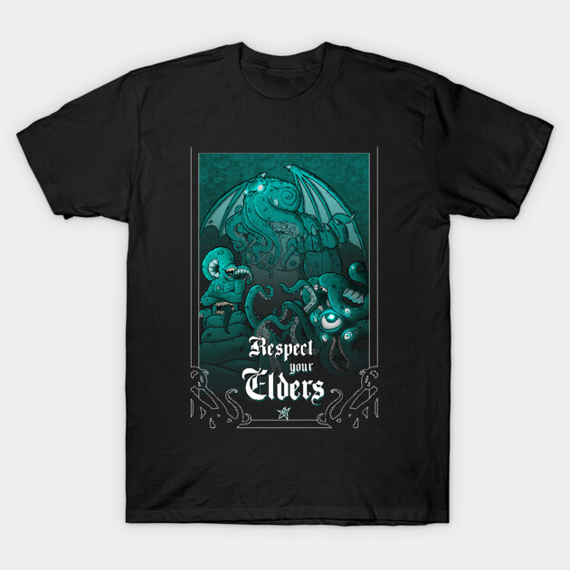 Respect your Elders T-Shirt by John Wigger