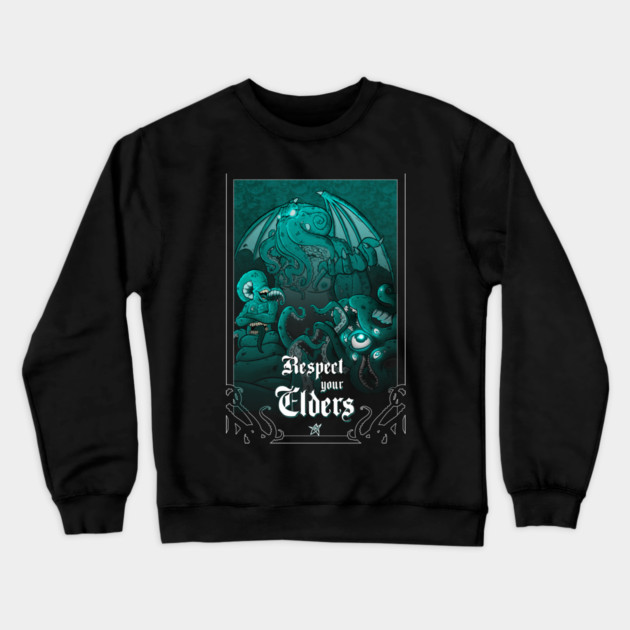 Respect your Elders Crewneck Sweatshirt by John Wigger