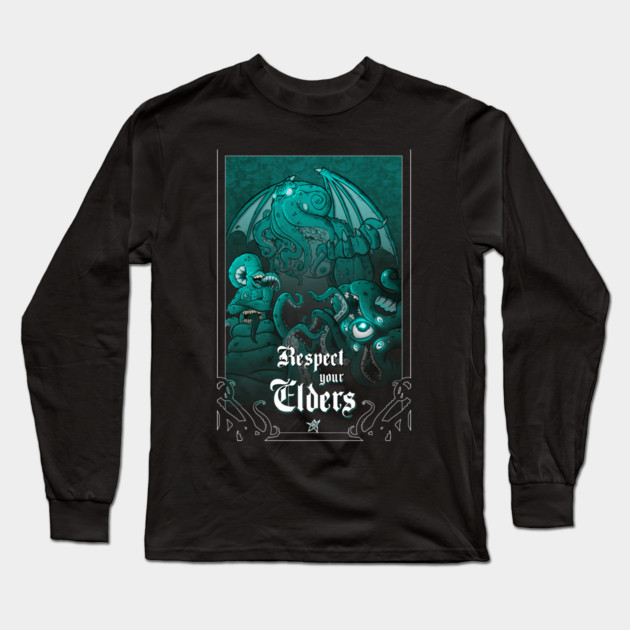 Respect your Elders Long Sleeve T-Shirt by John Wigger