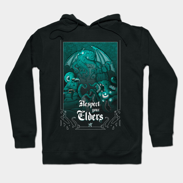 Respect your Elders Hoodie by John Wigger