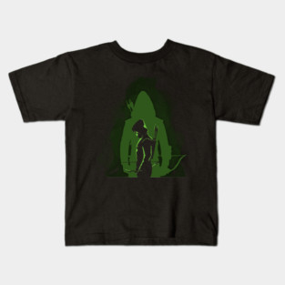Arrow Green Shadow Kids T-Shirt