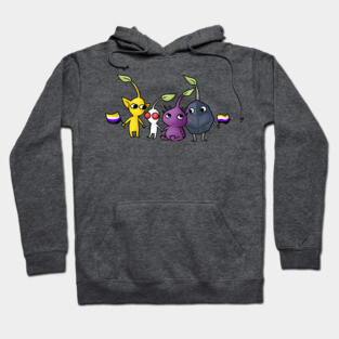 Pride Pikmin Nonbinary Hoodie