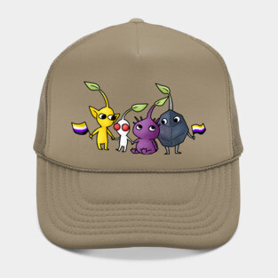 Pride Pikmin Nonbinary Hat