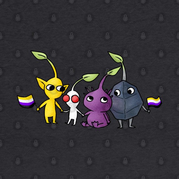 Pride Pikmin Nonbinary by KatieRose