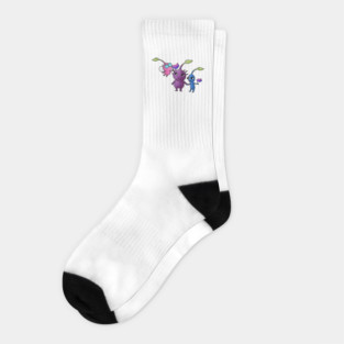 Pride Pikmin Bi Socks