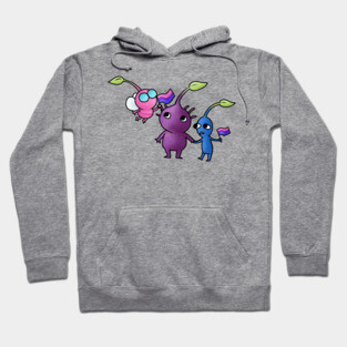 Pride Pikmin Bi Hoodie