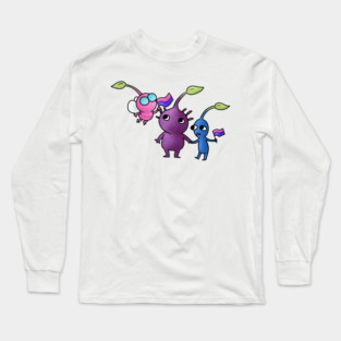 Pride Pikmin Bi Long Sleeve T-Shirt