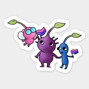 Pride Pikmin Bi Sticker