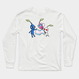 Pride Pikmin Trans Long Sleeve T-Shirt
