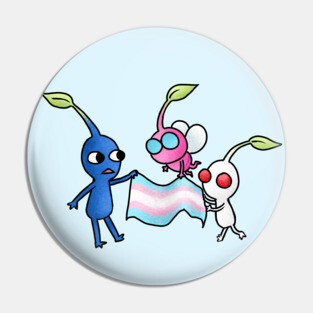 Pride Pikmin Trans Pin