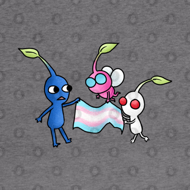 Pride Pikmin Trans by KatieRose