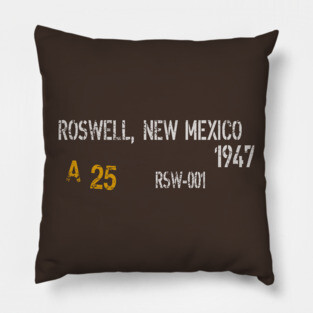 Indiana Jones Roswell Stamp Pillow