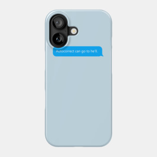 Autocorrect Phone Case