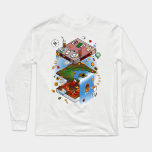 Boardgame World Long Sleeve T-Shirt