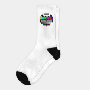 TV Test Card Socks