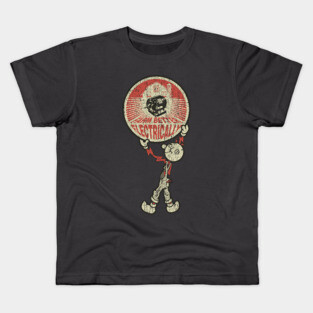 Reddy Kilowatt Farm Better Electrically 1930 Kids T-Shirt