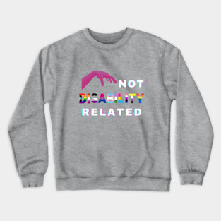 Disability x Pride Month Crewneck Sweatshirt