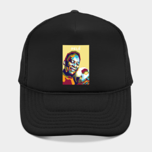Abstract Pele in WPAP Hat