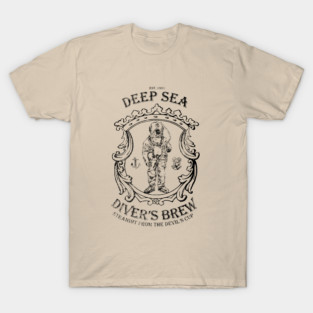 Deep Sea Diver's Brew Est.1901 (distressed) T-Shirt