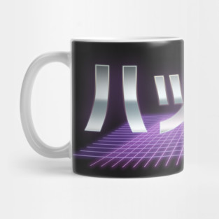 Hacker in Japanese language. Gift for Otaku / Geek. Mug