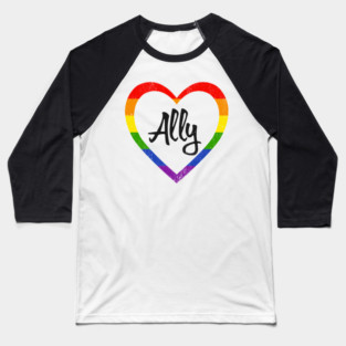 Ally pride month Baseball T-Shirt