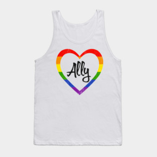 Ally pride month Tank Top