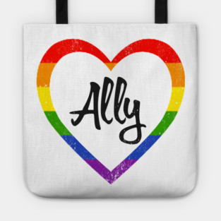 Ally pride month Tote