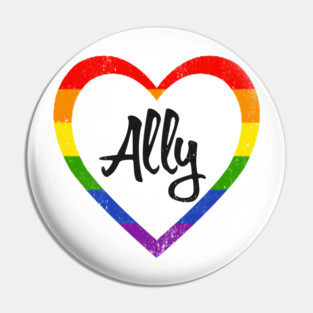 Ally pride month Pin